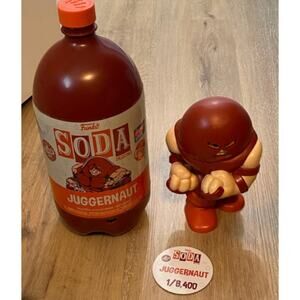 VAULTED LE EXCLUSIVE Juggernaut 3-Liter Funko Soda Marvel X-Men Comics Mutants